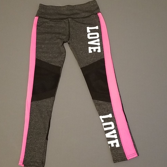 AZL Performance leggings sz Medium (LOVE) logo - Picture 3 of 5